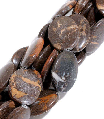 Genuine Black JASPER  gemstone beads!