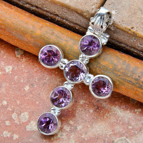 MIRACULOUS  Genuine AMETHYST Gemstone Pendant!