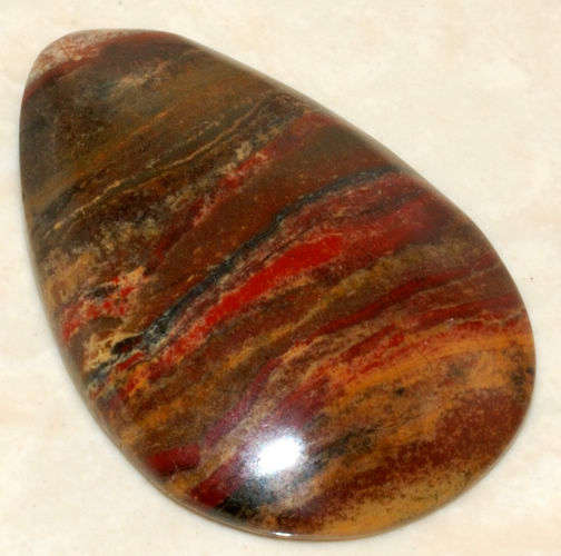 ONE OF A KIND  Natural RAINBOW JASPER gemstone!