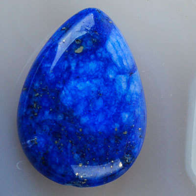 BEAUTIFUL  Pyrite in LAPIS LAZULI gemstone !!