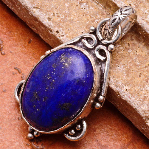 EXCEPTIONAL , Genuine LAPIS LAZULI  Pendant!  Way out!