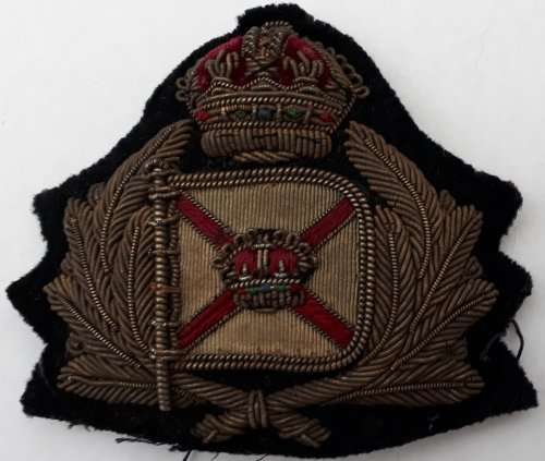 Merchant Navy Cap Badge: Royal Mail Line