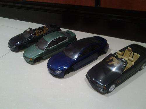 4 x 1/18 scale bmw models