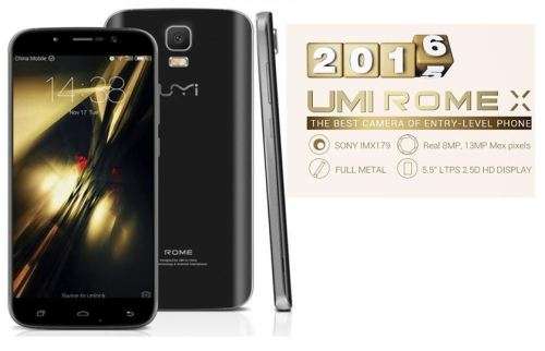 Umi Rome X 5.5" Smartphone