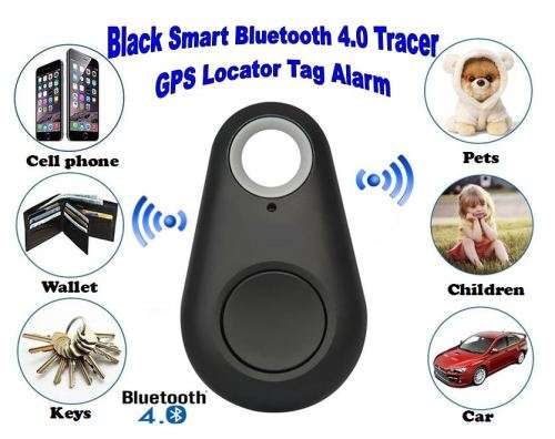 (LOCAL)New Black Smart Bluetooth 4.0 T Tag Alarm (FREE BATTERY)