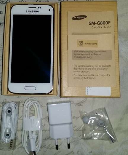 Samsung Galaxy S5 mini G800F Shimmy White