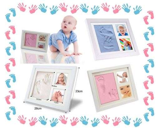 Baby Hand / Footprint Frame kit (Pink/Blue available)