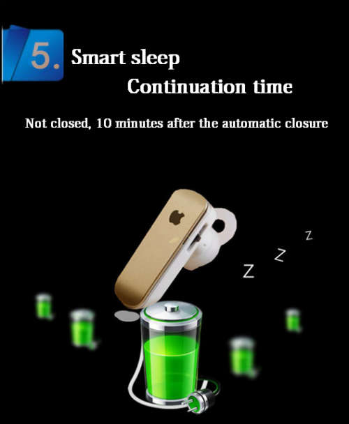 Bluetooth headset (supports music)