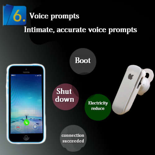 Bluetooth headset (supports music)