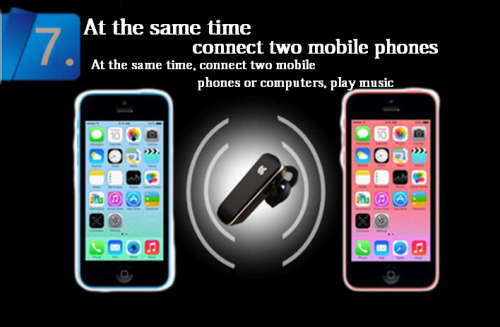 Bluetooth headset (supports music)