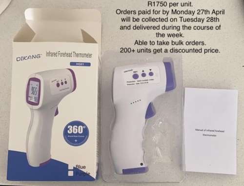 Infrared Forehead Thermometers