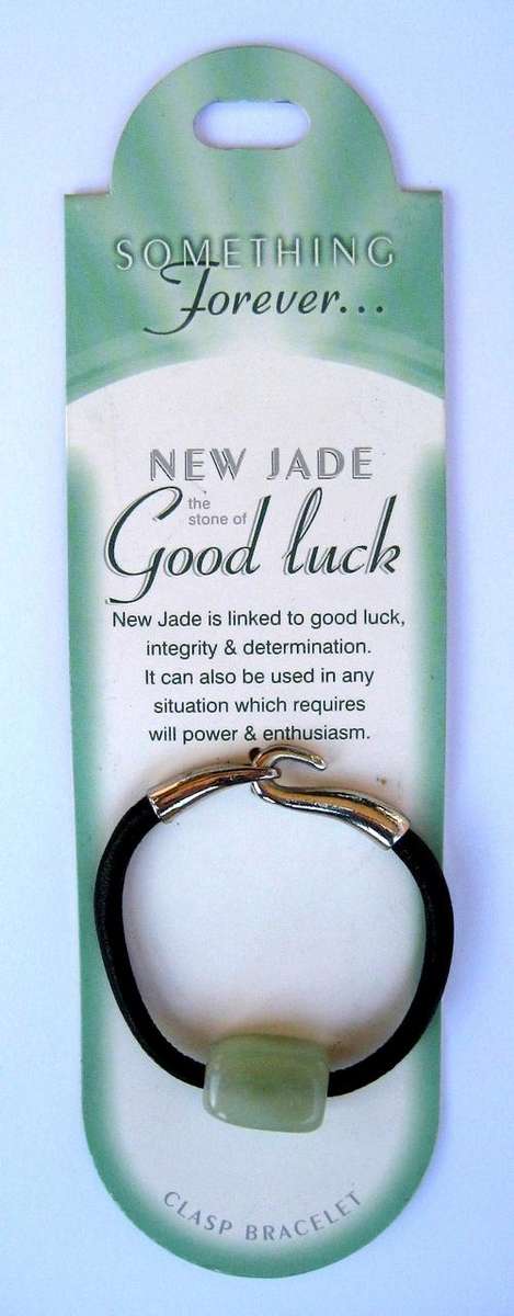 Clasp Bracelet - New Jade (The Stone of Good Luck)