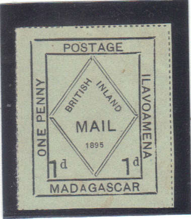 Madagascar: SG No 51  unmounted   See more below.