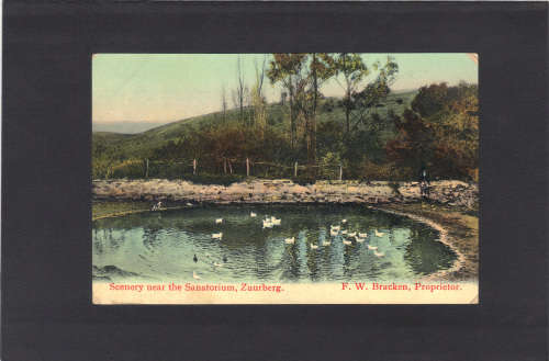 Cape Of Good Hope stamp on card Strikes Kendrew and Uitenhage on a Zuurberg card