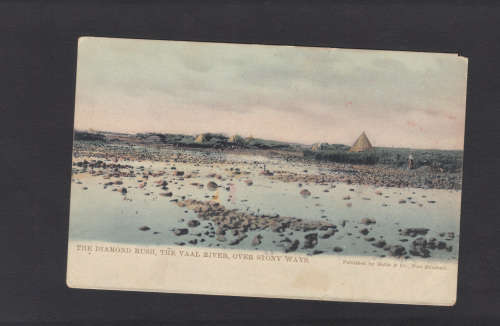 UitKomst: Strike on Post card  Diamond Rush on the vaal See more on this below