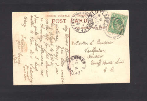 Cape Of Good Hope stamps on card Strikes of interest : Klipplaat and Uitenhage See more below