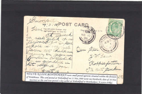 Wolve Kloof Bonthoeken - This is a very scarce strike The strike is nice . See more below