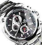 Casio Edifice Tachymeter  # EF-524D-1AV **large 48 mm Dial.
