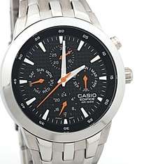 Casio Edifice 312-1AV - 4 Dial Analog Day, Date, Month, 24 hrs