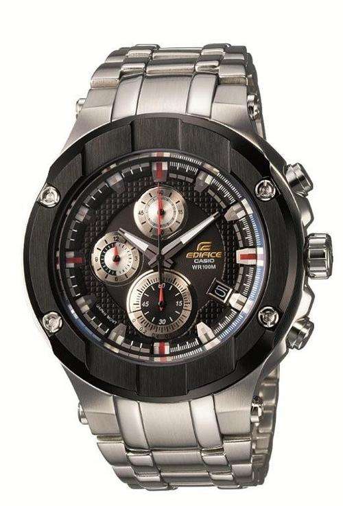 Casio Top-of-the-line, Super Hard Sapphire Glass, Chronograph , EFX-500D-1AV