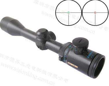 3-12 x 44GL Vision-King Illuminated  Red or Green reticule.