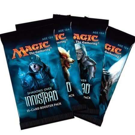 MTG Magic the Gathering Shadows Over Innistrad Booster, Pack of 6