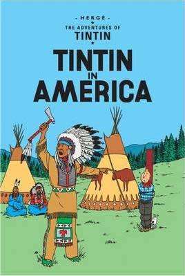 Tintin in America (Hardcover)