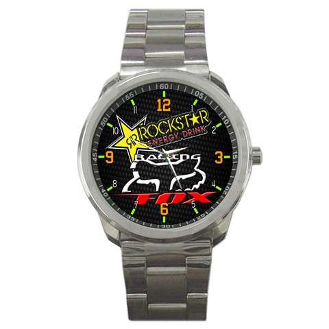 FOX Racing Rockstar Energy Stainless Steel Watch