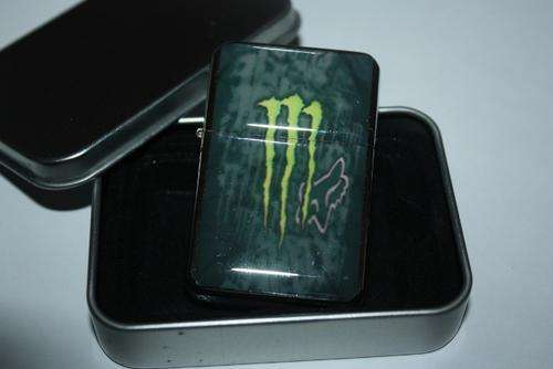 FOX MONSTER RACING FLIPTOP LIGHTER