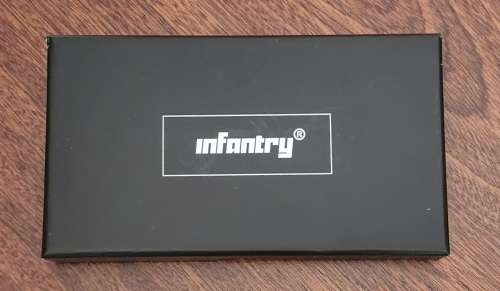 Infantry Military CO. Pacific White Dial Watch