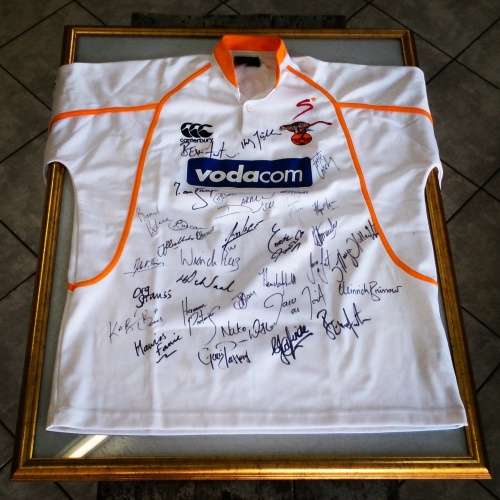 Cheetahs Currie Cup Final 2007 Signed Jersey!