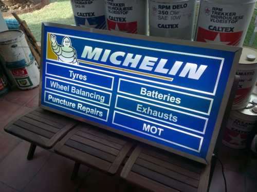 Large Michelin Lightbox!!!