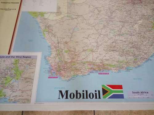Massive Businessman's Wall Map of South Africa!!!