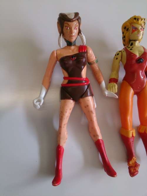 2x Vintage Thundercats Action Figures, LJN Toys, 1980's