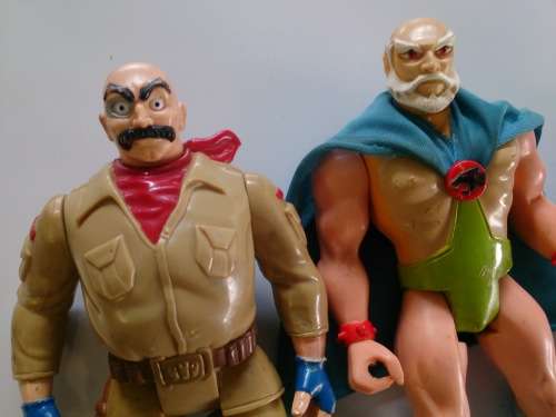 3x Vintage Thundercats Action Figures, LJN Toys, 1980's