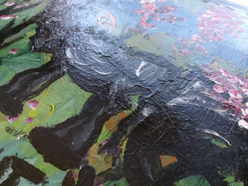 LARGE Frans Claerhout OIL ON BOARD - Donkey & Cart - GREAT INVESTMENT VALUED R45 000!!!