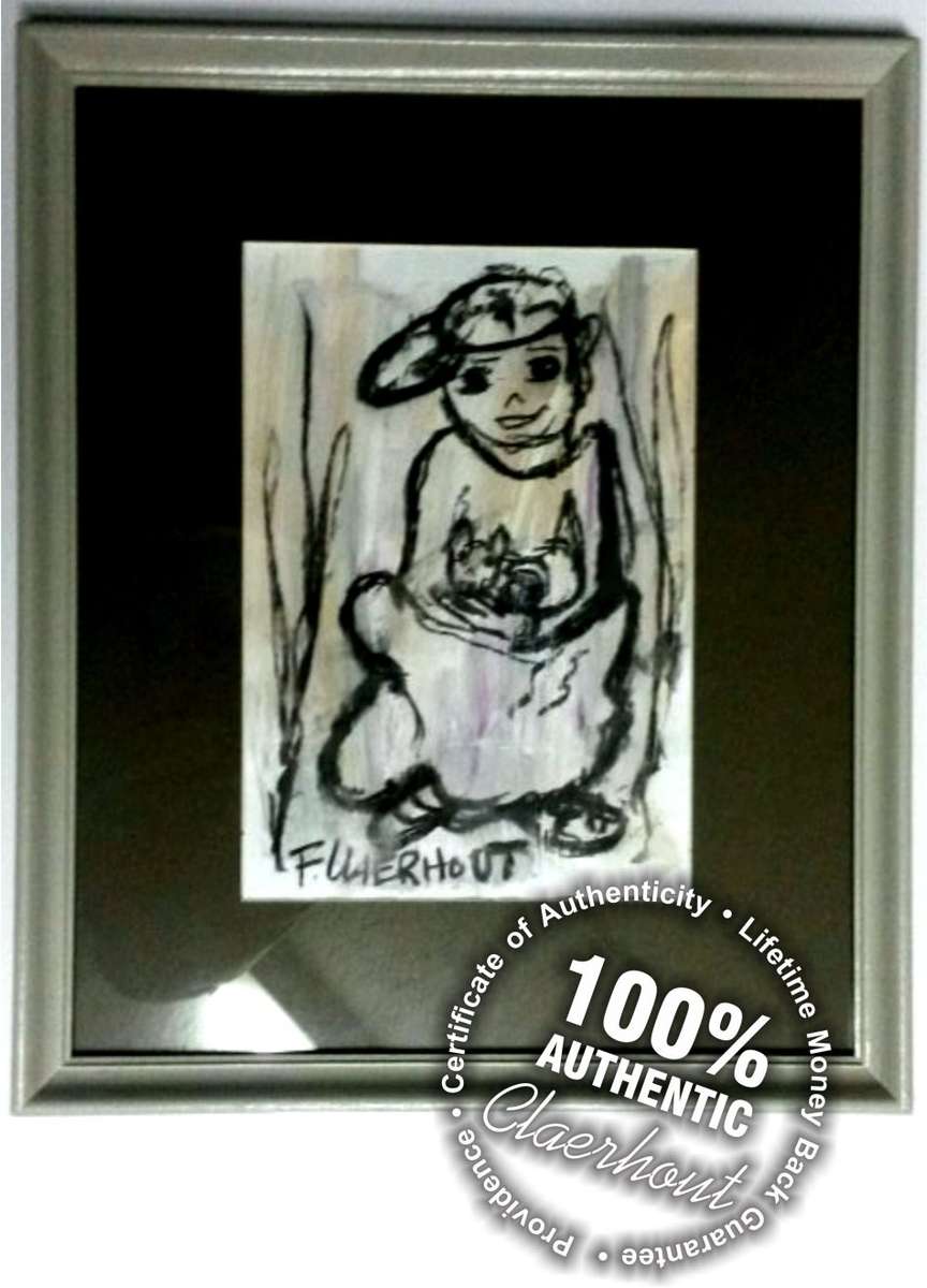 Claerhout - Framed Acrylic & Pastel! Great Investment, Professionally Framed, COA included.