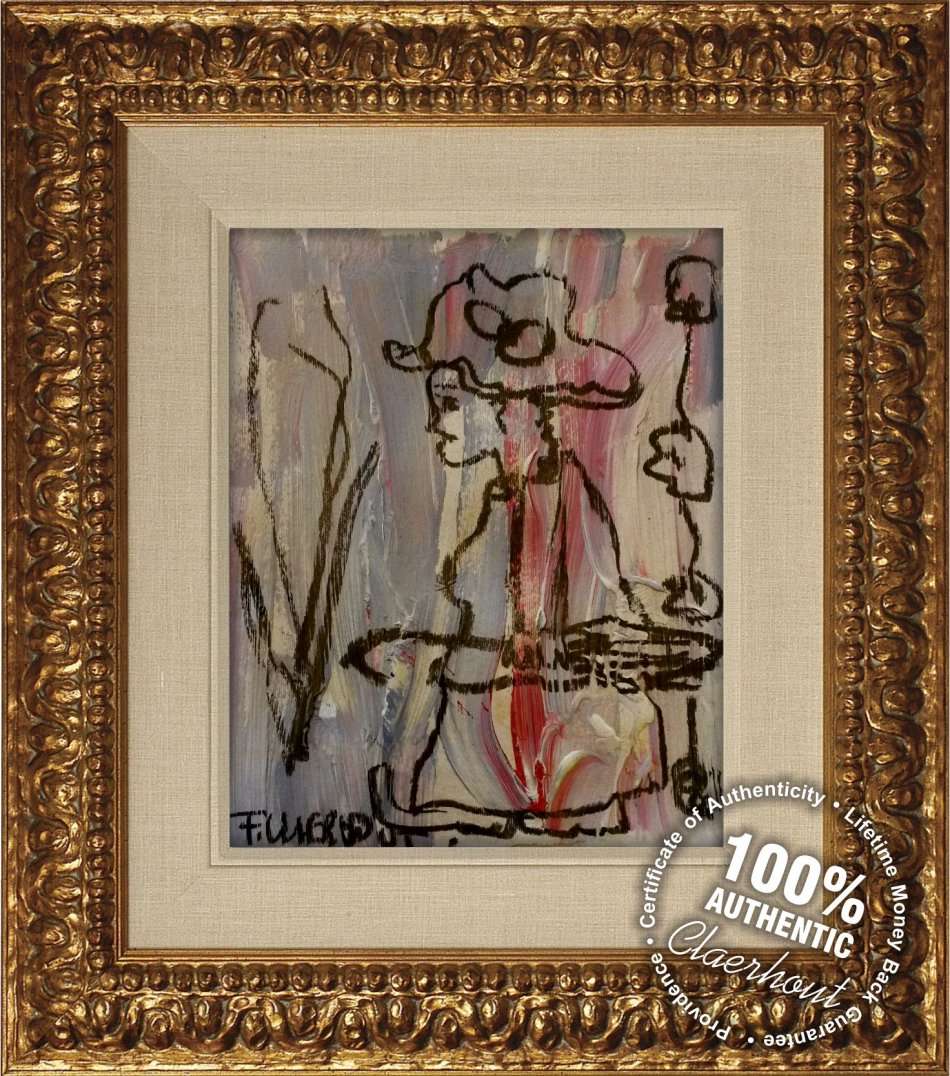 AWESOME!!! Frans Claerhout - Beautiful Mixed Media - Excellent Investment Art!!!