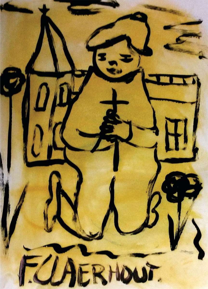 Frans Claerhout - The Prayer - Mixed Media, Signed and Dated! INVESTMENT ART!!!