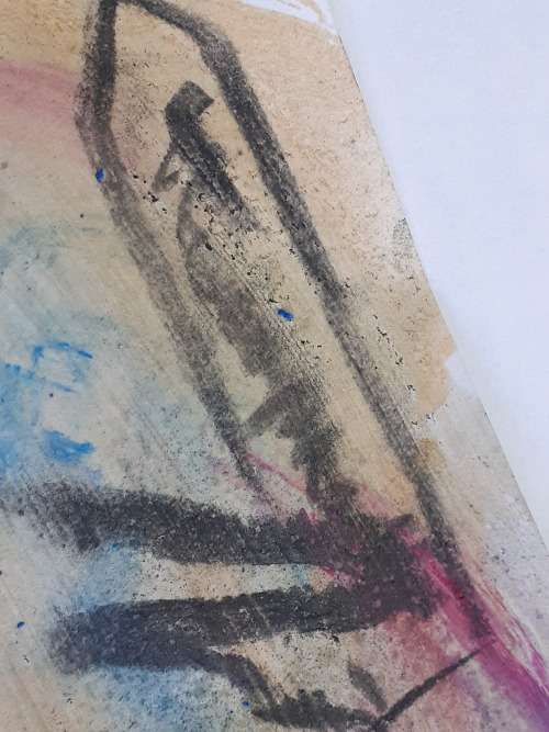 FRANS CLAERHOUT - Donkey - Mixed Media, signed and dated with COA.