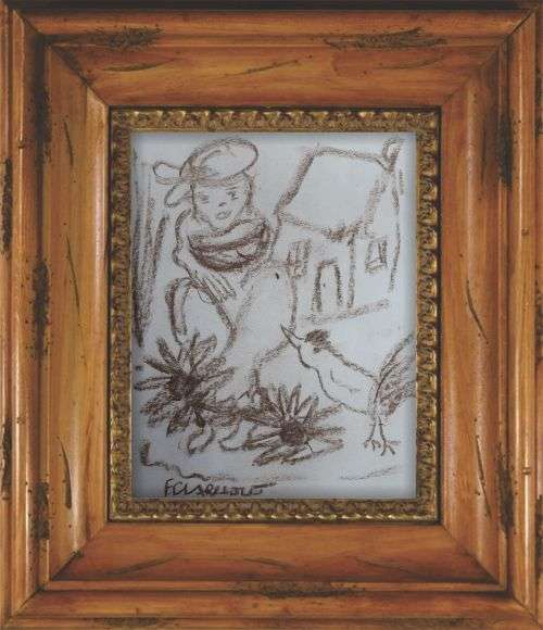 MAKE AN OFFER!!! Frans Claerhout - PASTEL ON PAPER - Stunning Investment Art! COA included!!!