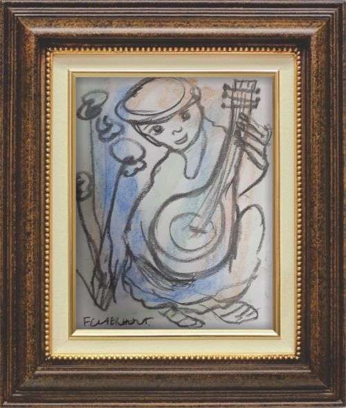 MAKE AN OFFER!!! Frans Claerhout - PASTEL ON PAPER - Stunning Investment Art! COA included!!!