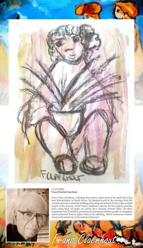 Christmas Special!!! Original Frans Claerhout art!!! Certificate of Authenticity included.