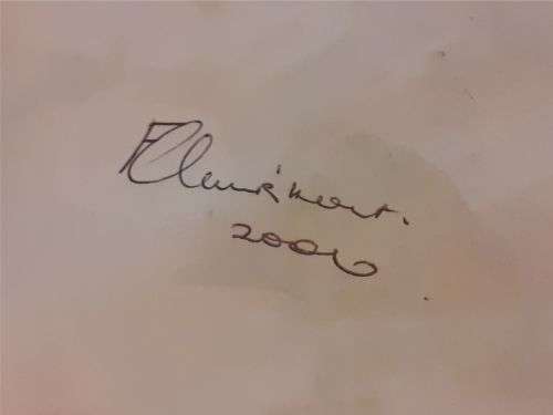 Christmas Special!!! Original Frans Claerhout art!!! Certificate of Authenticity included.