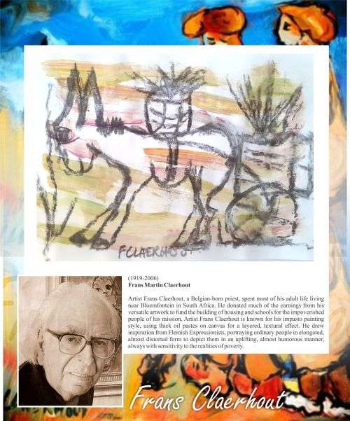 Christmas Special!!! Original Frans Claerhout art!!! Certificate of Authenticity included.