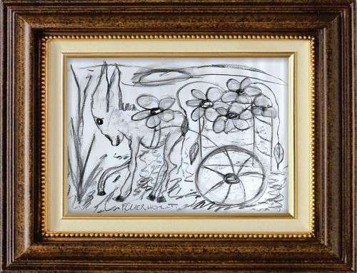 STUNNING FRANS CLAERHOUT INVESTMENT ART!!! COA and Valuation Certificate worth R17 000-00