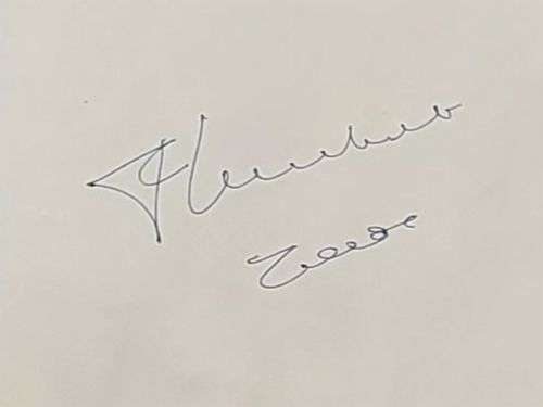 Frans Claerhout - Thick Acrylic on Paper - Unframed with COA, signed & dated on the back