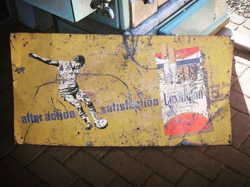 MAKE AN OFFER!!! Original LEXINGTON Litho Tin Sign!!!