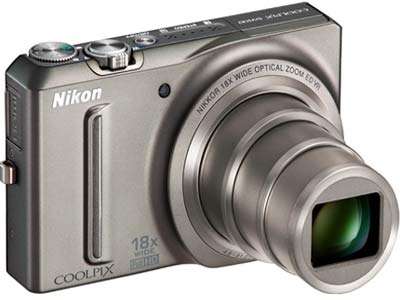 Nikon Coolpix S9100 18x Optical Zoom (Silver)