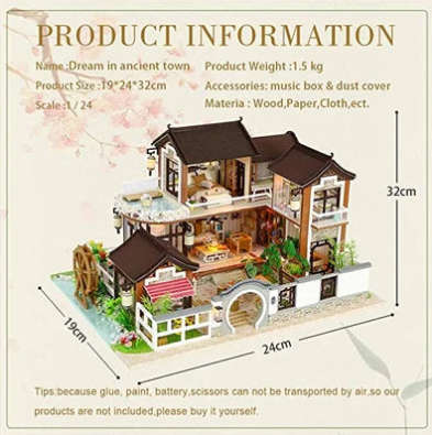 Cutebee DIY House #13848-C